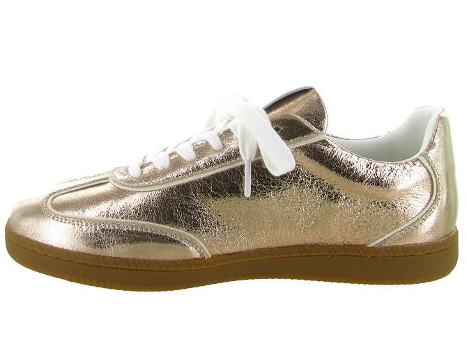 baskets et sneakers - Tendance - femme - Cuir - Or - Vanessa wu5781101_4