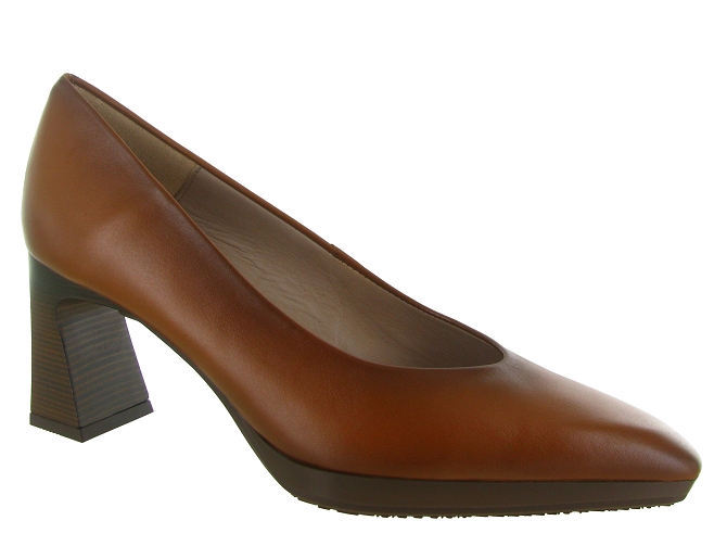 escarpins et trotteurs - Fermé - femme - Cuir - Marron - Hispanitas