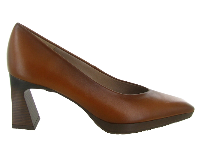 escarpins et trotteurs - Fermé - femme - Cuir - Marron - Hispanitas5781901_2