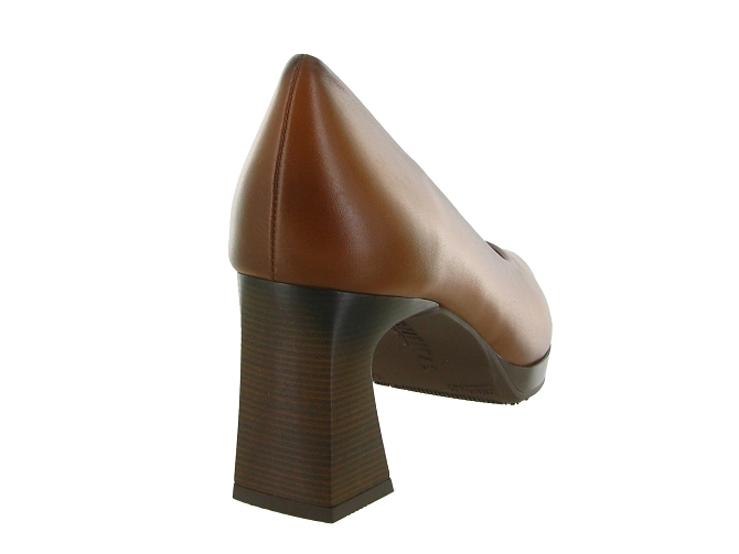 escarpins et trotteurs - Fermé - femme - Cuir - Marron - Hispanitas5781901_5