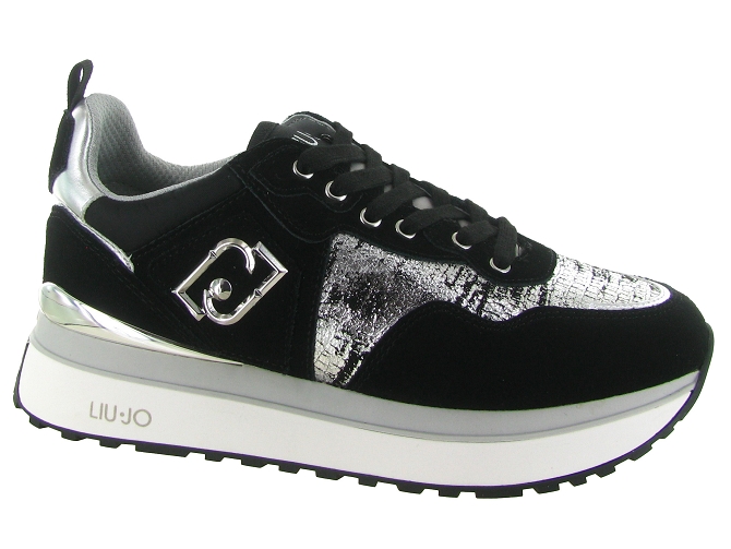 baskets et sneakers - Tendance - femme - Cuir - Noir - Liu jo