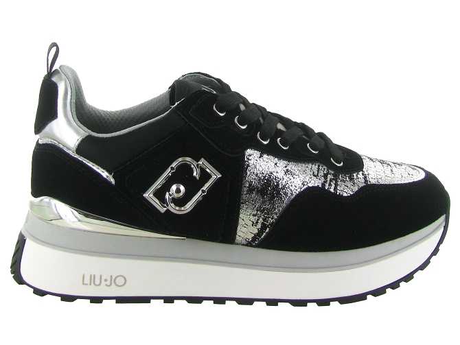baskets et sneakers - Tendance - femme - Cuir - Noir - Liu jo5782701_2