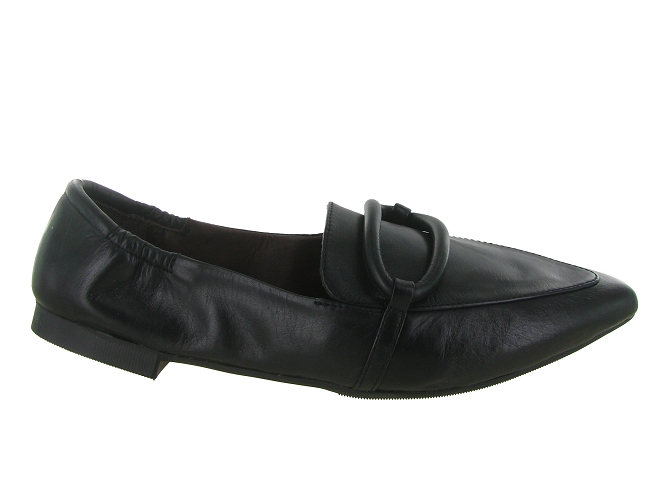 mocassins - Elégant - femme - Cuir - Noir - La vitrina5784002_2