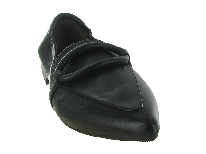 mocassins - Elégant - femme - Cuir - Noir - La vitrina5784002_3