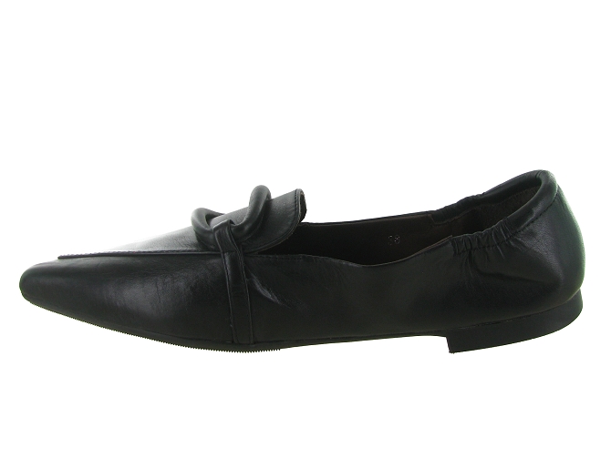 mocassins - Elégant - femme - Cuir - Noir - La vitrina5784002_4
