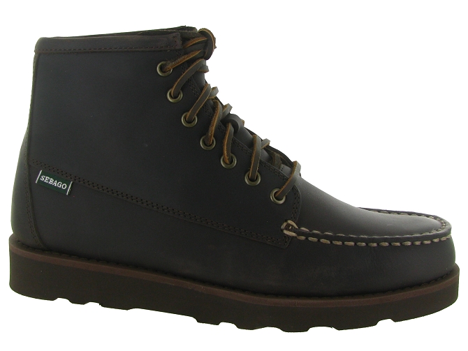 mocassins -  - homme - Cuir - Marron - Sebago