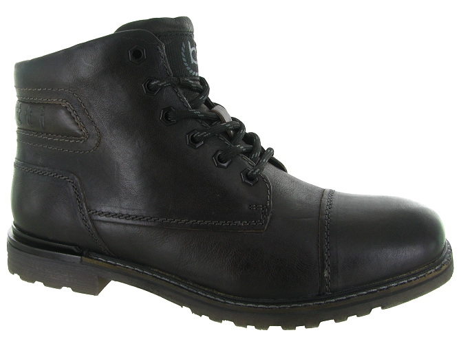 bottines et boots - Chelsea - homme - Cuir - Anthracite - Bugatti