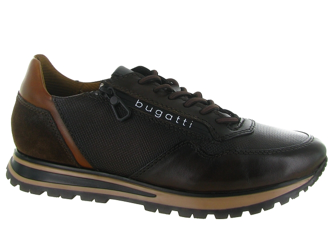 baskets et sneakers - Montante - homme - Cuir - Marron - Bugatti