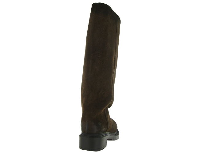 bottines et boots - Chelsea - femme - Nubuck - Marron - Metisse5786202_5