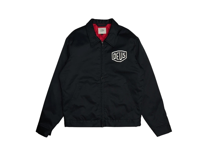 veste - LEGERE ETE - vetement homme - Cuir - Noir - Deus