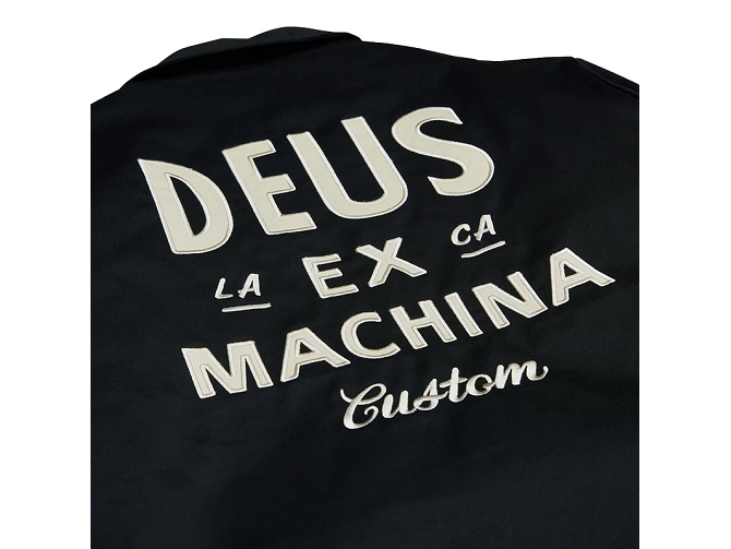 veste - LEGERE ETE - vetement homme - Cuir - Noir - Deus5789701_5