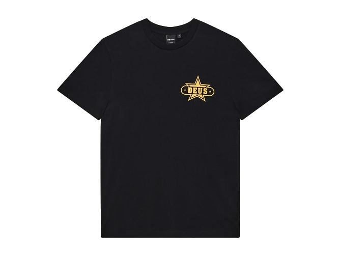 ts - MC - vetement homme - Cuir - Noir - Deus