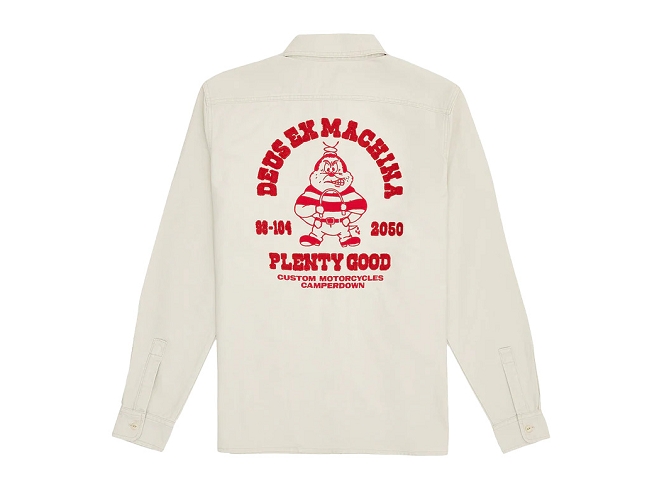 chemise - ML - vetement homme - Coton - Crème - Deus5790401_2