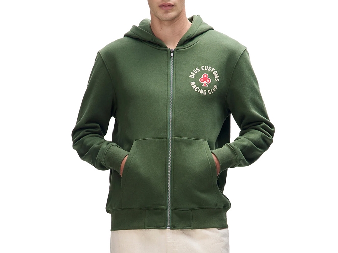 gilet - ML - vetement homme - Coton - Kaki - Deus5790801_3