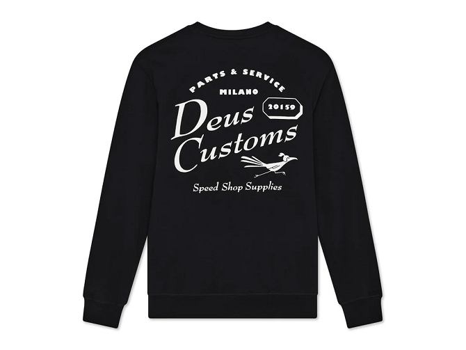 pull - ML - vetement homme - Coton - Noir - Deus5790901_2