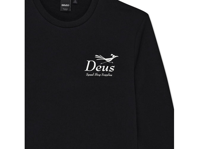 pull - ML - vetement homme - Coton - Noir - Deus5790901_3