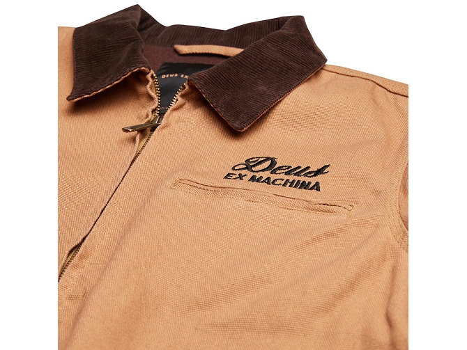 veste - LEGERE ETE - vetement homme - Coton - Camel - Deus5791001_3