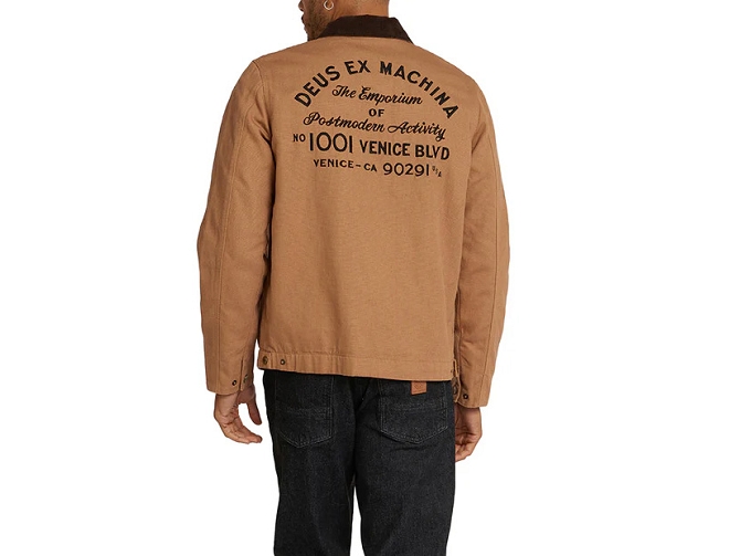 veste - LEGERE ETE - vetement homme - Coton - Camel - Deus5791001_6