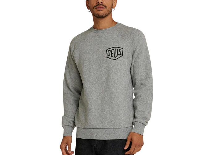 pull - ML - vetement homme - Coton - Gris - Deus5791501_3