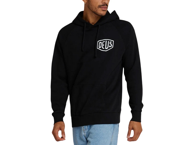 sweat - ML - vetement homme - Coton - Noir - Deus