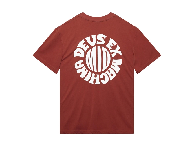 ts - MC - vetement homme - Coton - Bordeaux - Deus5791801_2