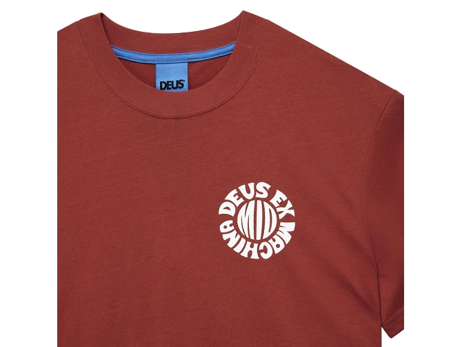 ts - MC - vetement homme - Coton - Bordeaux - Deus5791801_3