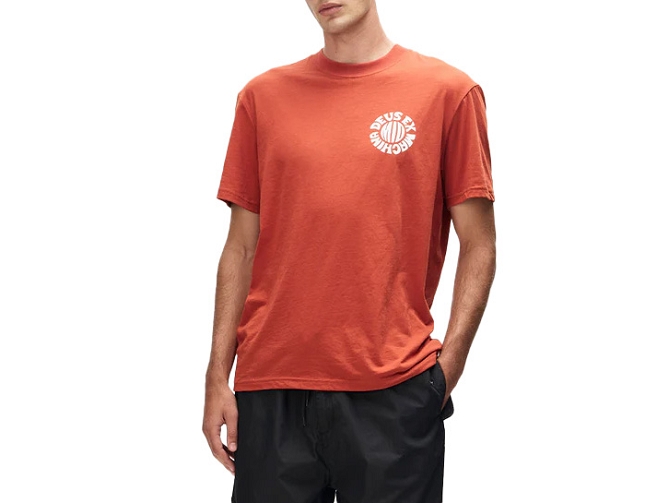 ts - MC - vetement homme - Coton - Bordeaux - Deus5791801_4