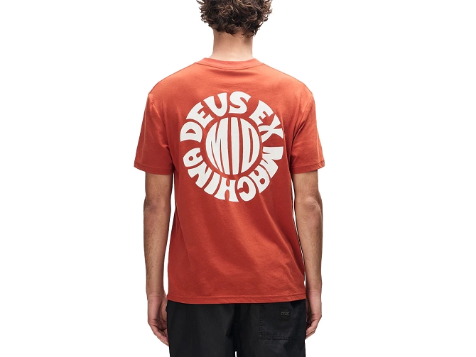 ts - MC - vetement homme - Coton - Bordeaux - Deus5791801_5