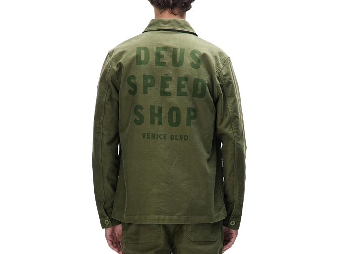 veste - LEGERE ETE - vetement homme - Coton - Kaki - Deus5791901_4