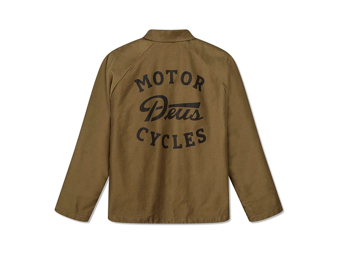 veste - LEGERE ETE - vetement homme - Coton - Kaki - Deus5792101_2