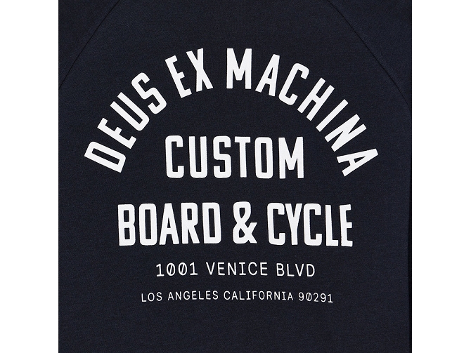 sweat - ML - vetement homme - Coton - Bleu Marine - Deus5792701_4