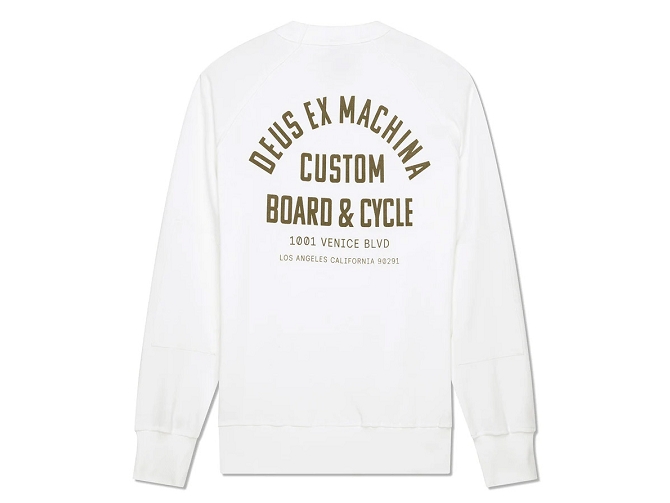 sweat - ML - vetement homme - Coton - Blanc - Deus5792702_2
