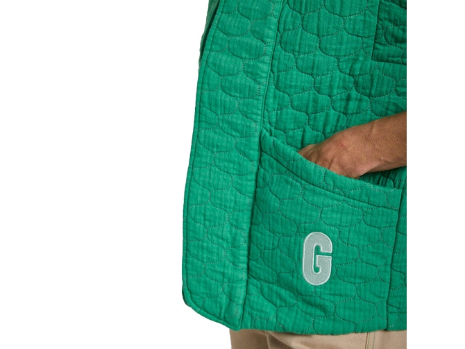 gilet - SM - vetement femme - Coton - Vert - Graine5793101_3