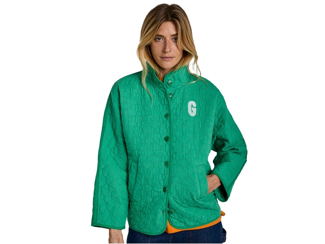 veste -   - vetement femme - Coton - Vert - Graine