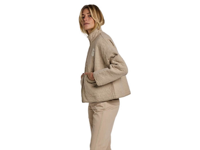 veste -   - vetement femme - Coton - Taupe - Graine