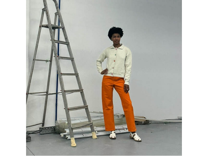 veste -   - vetement femme - Coton - Blanc - Graine5793601_4