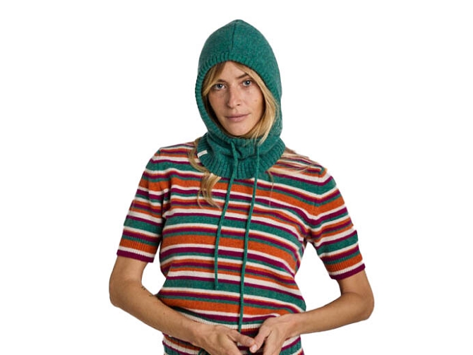 chapeau - CAGOULE - accessoires - Coton - Vert - Graine