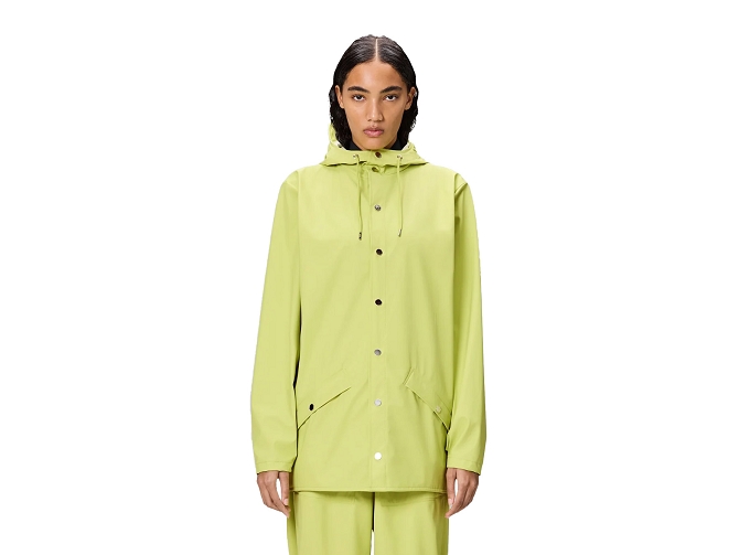 veste - IMPERMEABLE - vetement femme - Textile - Jaune - Rains5795003_2