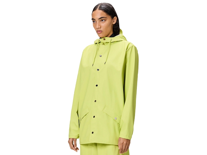 veste - IMPERMEABLE - vetement femme - Textile - Jaune - Rains5795003_3
