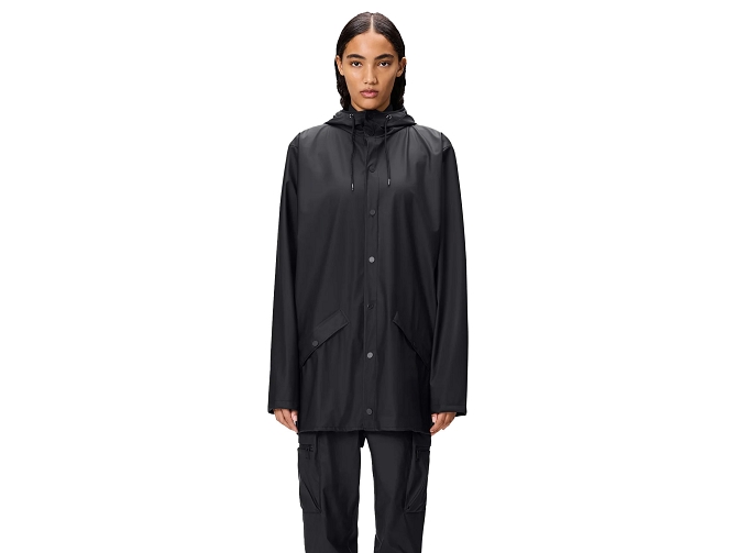 veste - IMPERMEABLE - vetement femme - Textile - Noir - Rains5795004_2