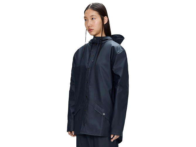 veste - IMPERMEABLE - vetement femme - Textile - Bleu Marine - Rains5795005_3