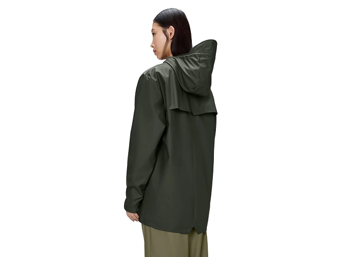 veste - IMPERMEABLE - vetement femme - Textile - Vert - Rains5795006_5