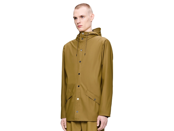 veste - IMPERMEABLE - vetement femme - Textile - Marron - Rains5795008_2