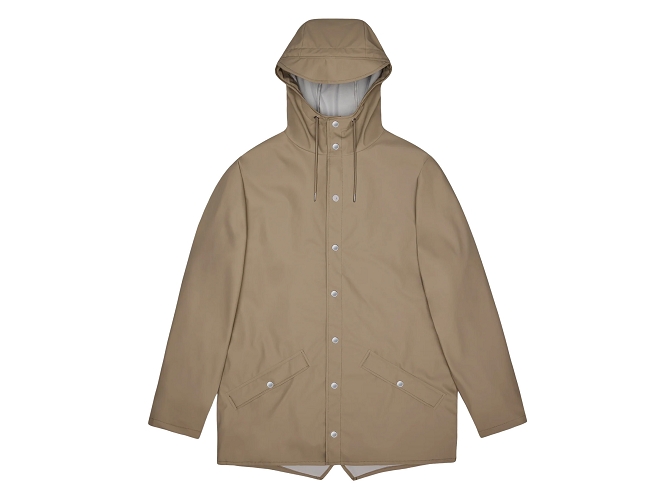veste - IMPERMEABLE - vetement femme - Textile - Beige - Rains