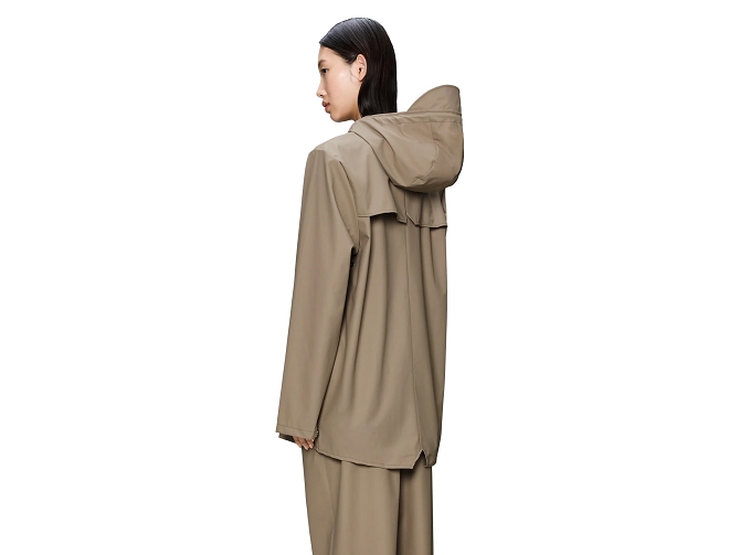 veste - IMPERMEABLE - vetement femme - Textile - Beige - Rains5795009_5