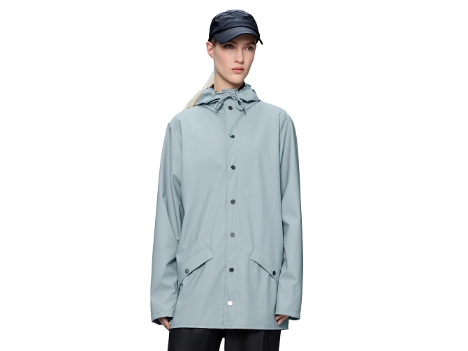 veste - IMPERMEABLE - vetement femme - Textile - Gris - Rains5795010_2