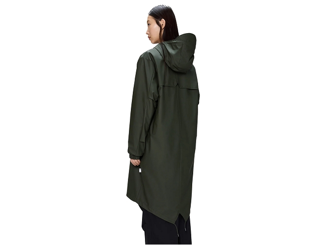 veste - IMPERMEABLE - vetement femme - Textile - Vert - Rains5795201_5