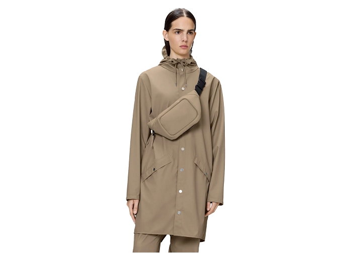 veste - IMPERMEABLE - vetement femme - Textile - Beige - Rains5795301_3