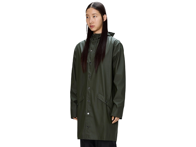 veste - IMPERMEABLE - vetement femme - Textile - Vert - Rains5795303_4
