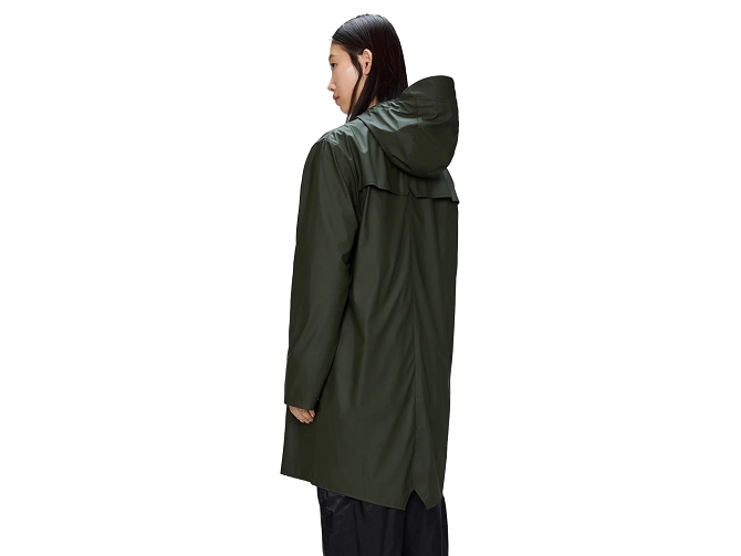 veste - IMPERMEABLE - vetement femme - Textile - Vert - Rains5795303_5
